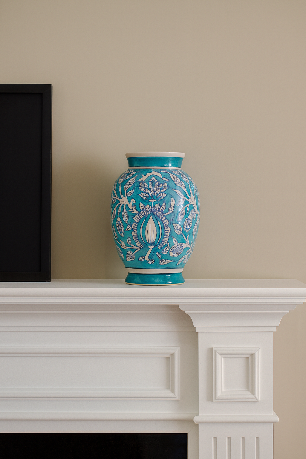 Classic Ceramic Vase Teal