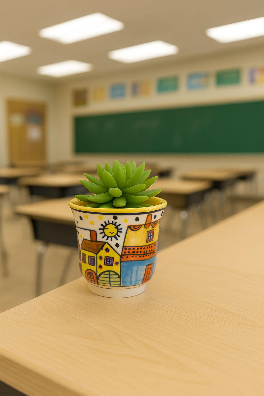 Ceramic Planter Multicolor