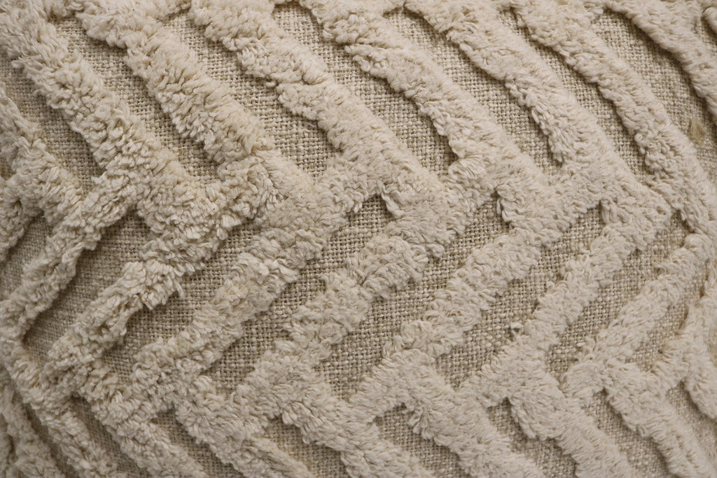 Rimini Cotton Cube Pouf