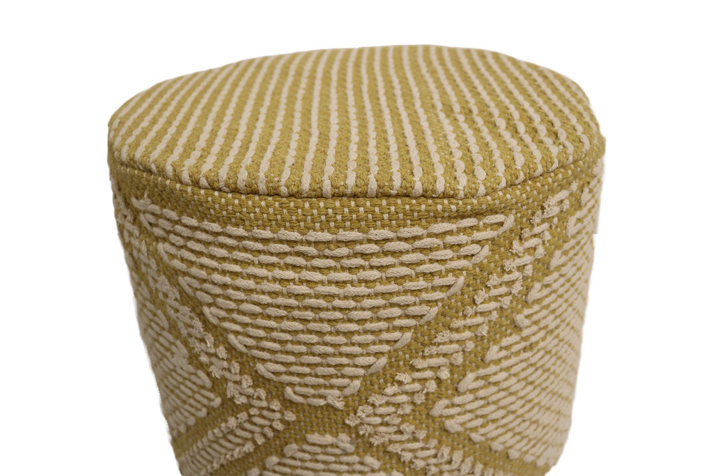 Lille Cotton Round Stool