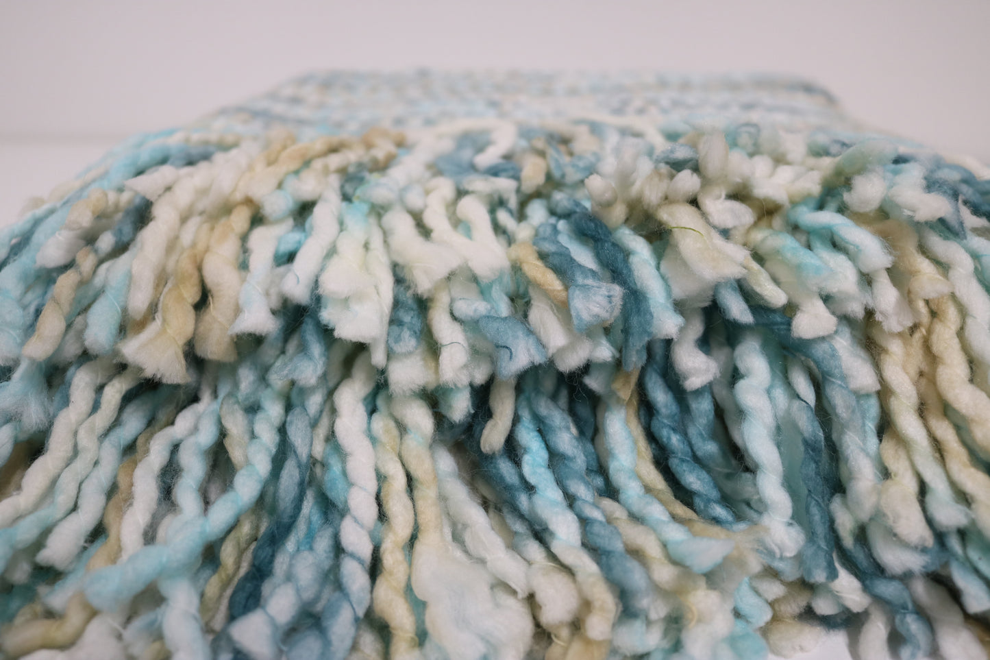 Handcrafted Wool & Cotton Throw Blanket Sunnyside Loom