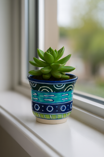 Ceramic Planter Multicolor