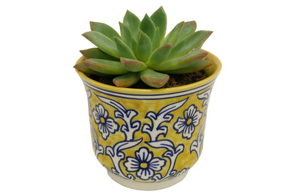 Ceramic Planter Yellow