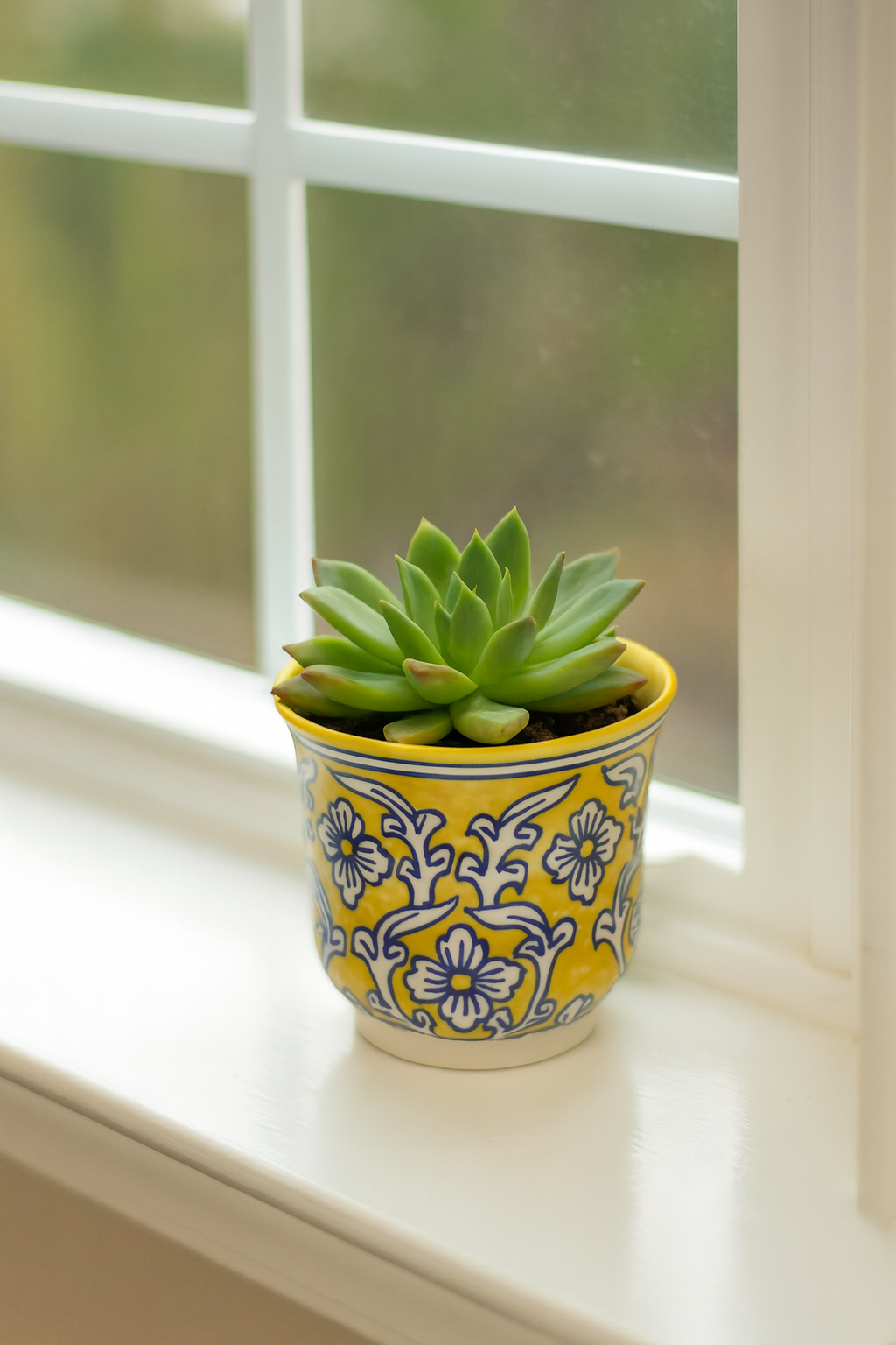 Ceramic Planter Yellow
