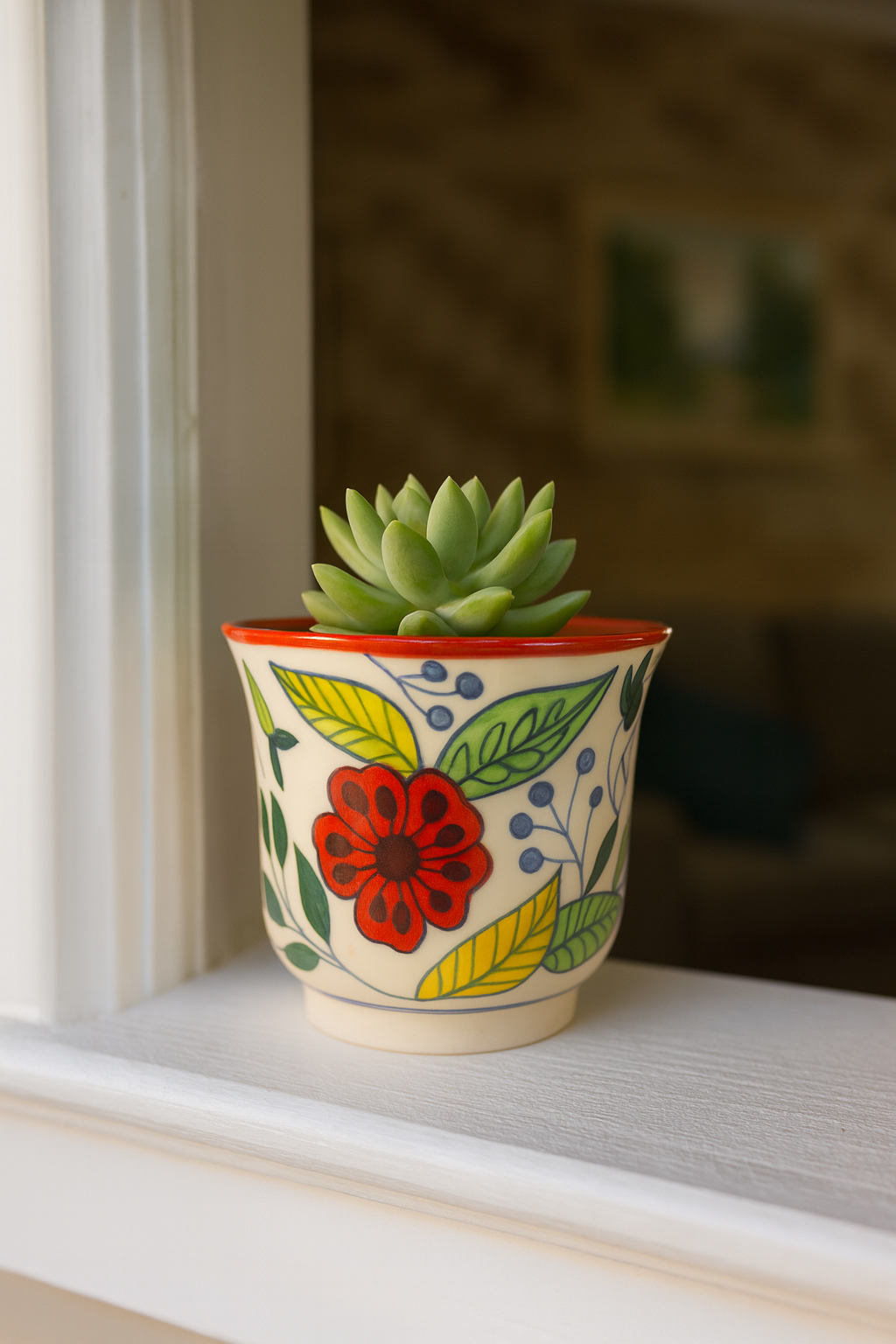 Ceramic Planter Multicolor
