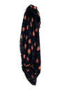 Home&Manor 100% Cotton and Polyester Scarf, Wrap, Throw, Shawl