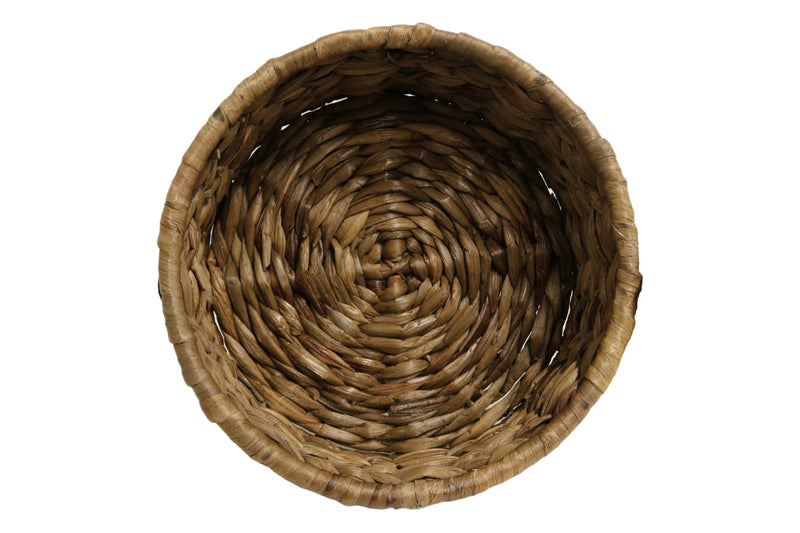 Home&Manor 11" Round Sea Grass Fruit Basket