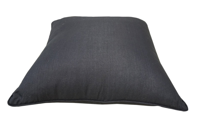 Premium Silk Pillow 18" Navy
