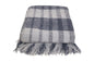 Handcrafted 100% Wool Throw Blanket