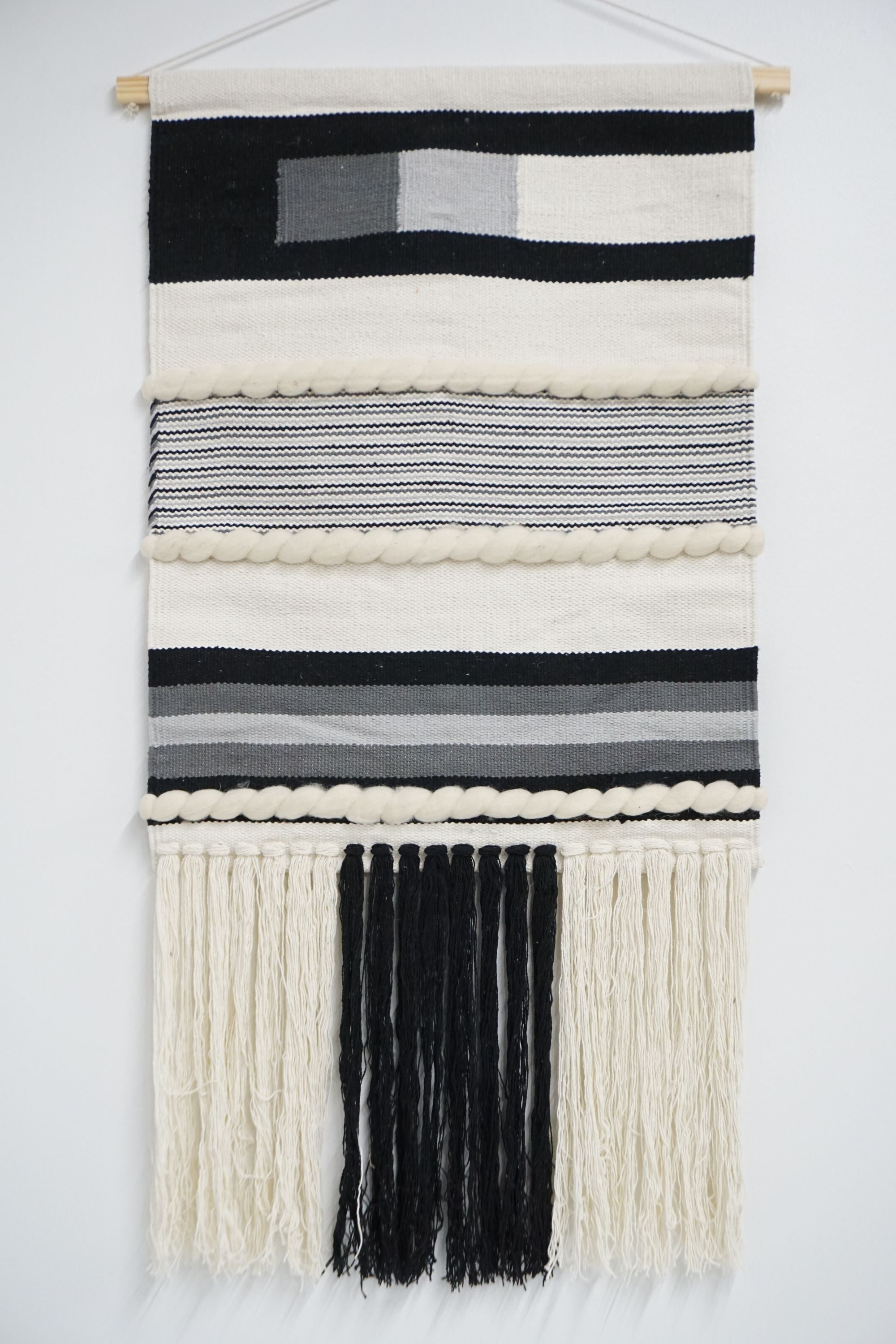 Large Black & White Wall Hanging