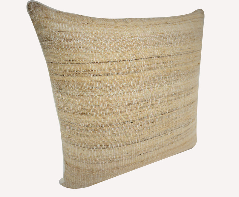 Ahvag Vintage Raw Silk Pillow