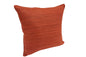 Raw Silk Throw Pillow 18" Dark Red